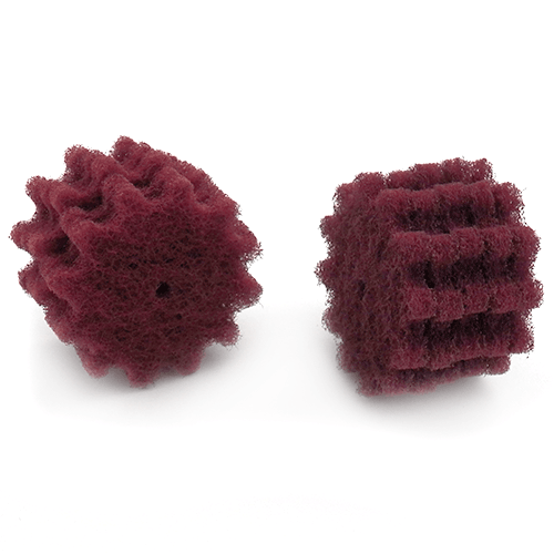 2" Scuff & Buff Refill Maroon 320G 10pk.