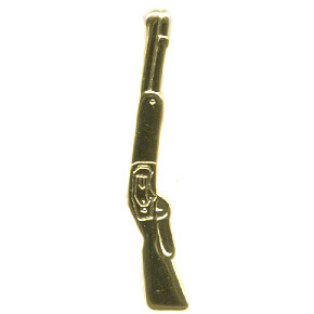 Pen Clip Rifle 7mm Gold.