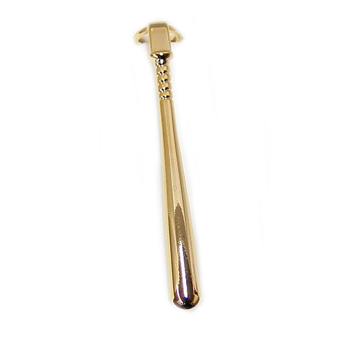 Pen Clip Baseball 7mm Gold.