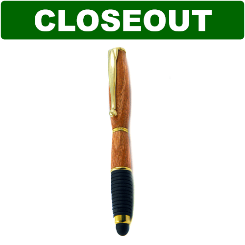 Soft Grip Pocket Stylus Gold.