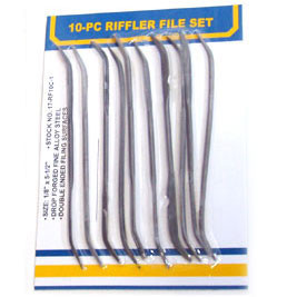 Riffler File Set 10 Pieces.