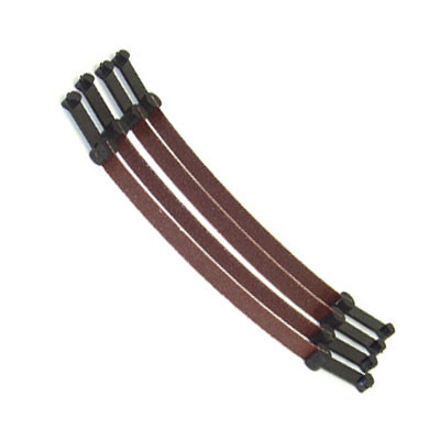 1/4" 120 Grit Pin-End SS Belts 4pk.