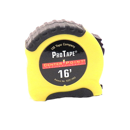 Center Finder Tape Measure 16'.