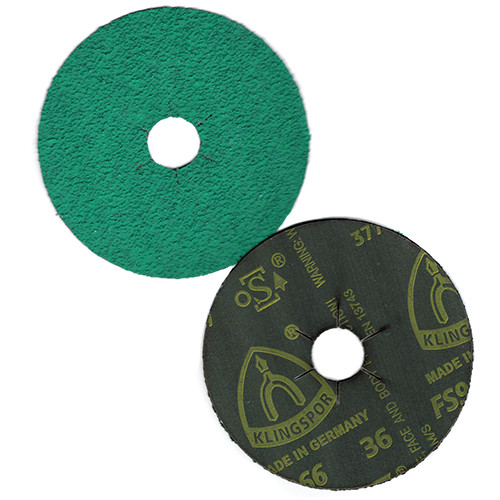 CS966 Fibre Disc 4.5"X 7/8" 36 Grit 5pk