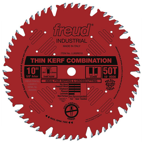 Freud 10X50T Combo Blade (LU83R010)