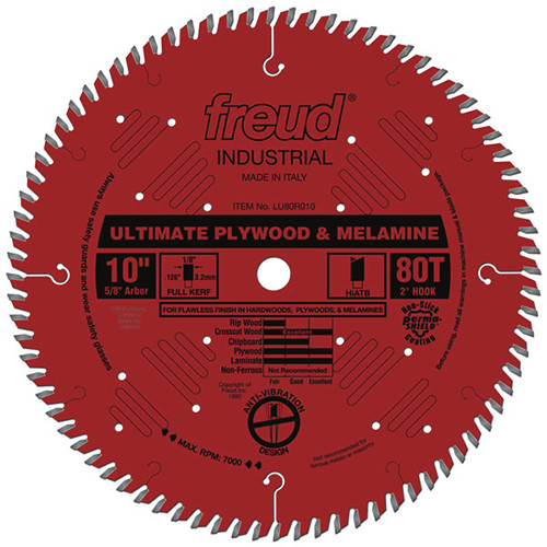 Freud 10X80T Precision Crosscut HiATB