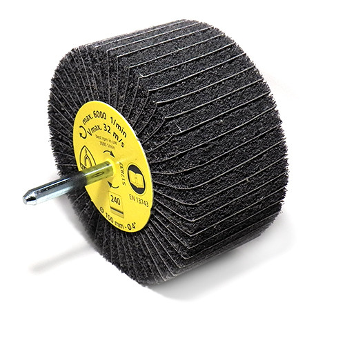 Finish Flapwheel 240 Grit 4 X 1-3/4X 1/4
