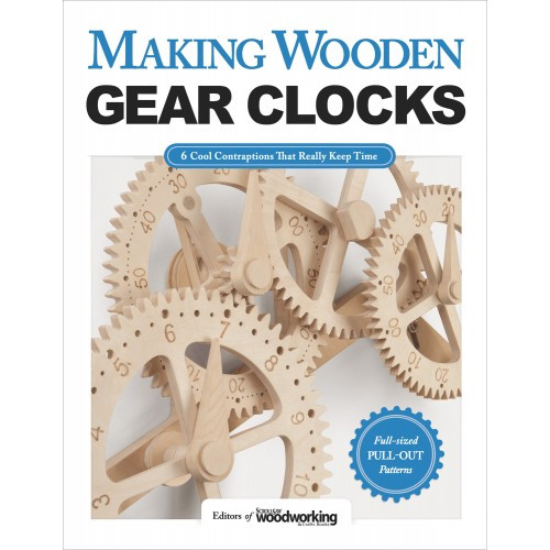Making Wooden Gear Clocks (16)