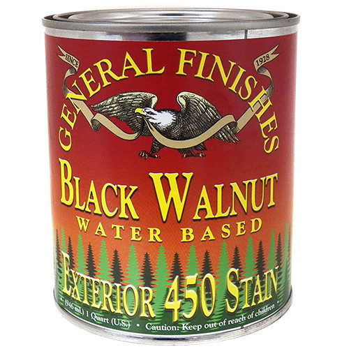 Exterior 450 WB Stain Black Walnut Qt