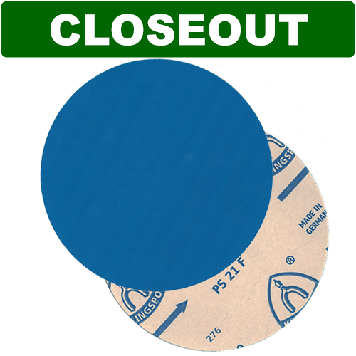 8" Alumina Zirconia 320 Grit Disc 50pk