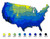 A useful resource for choosing cultivars that thrive in particular regions is the USDA hardiness zones. The lowest winter temperature that a certain location experiences is reflected in each zone. Before placing an order, confirm that the zone compatibility range of this variety includes your hardiness zone.