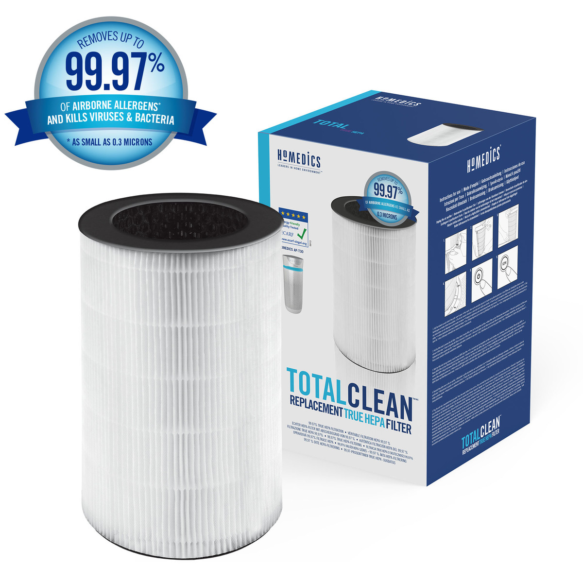 Air | TotalClean Replacement 360 True HEPA Filter for HEPA Tower