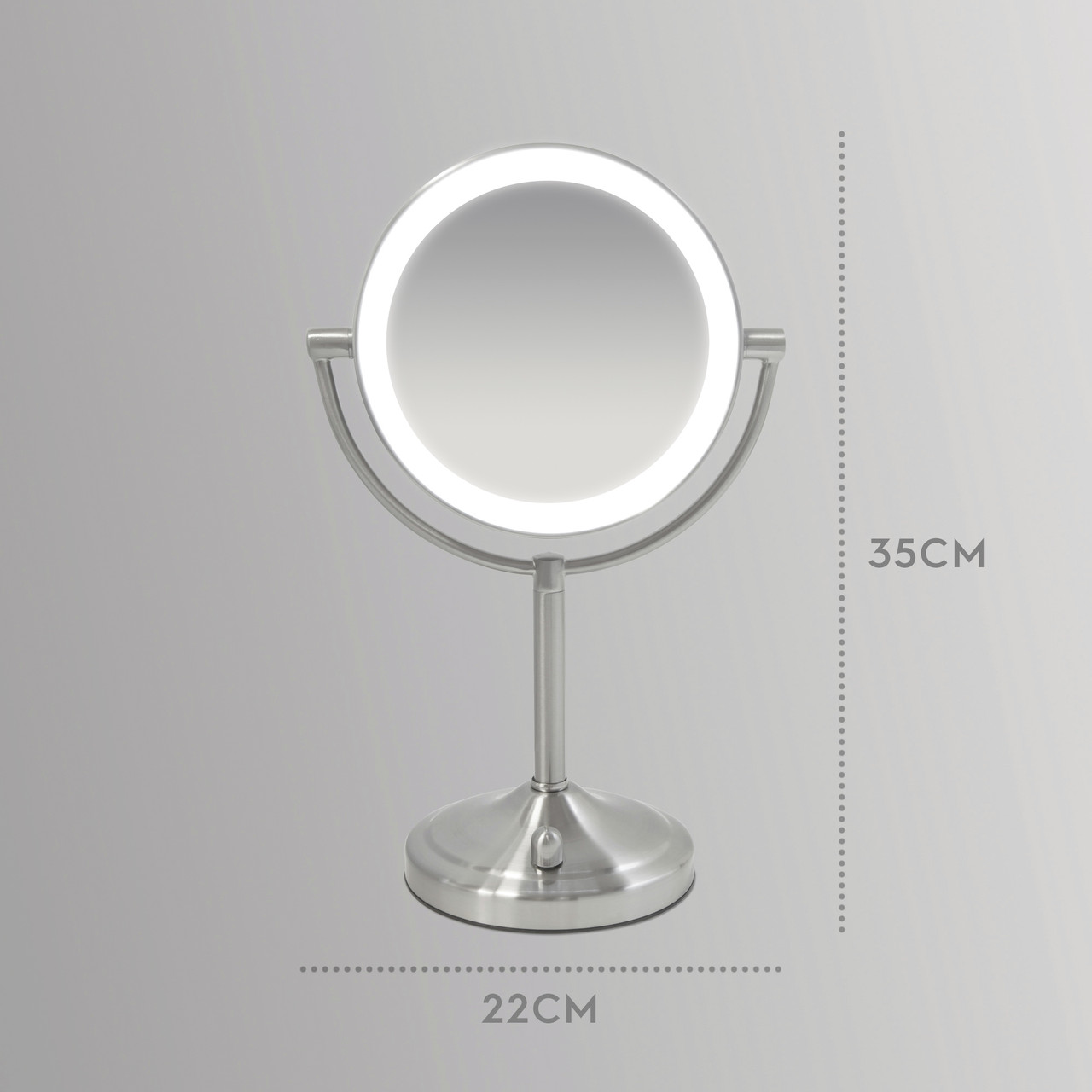 homedics makeup mirror