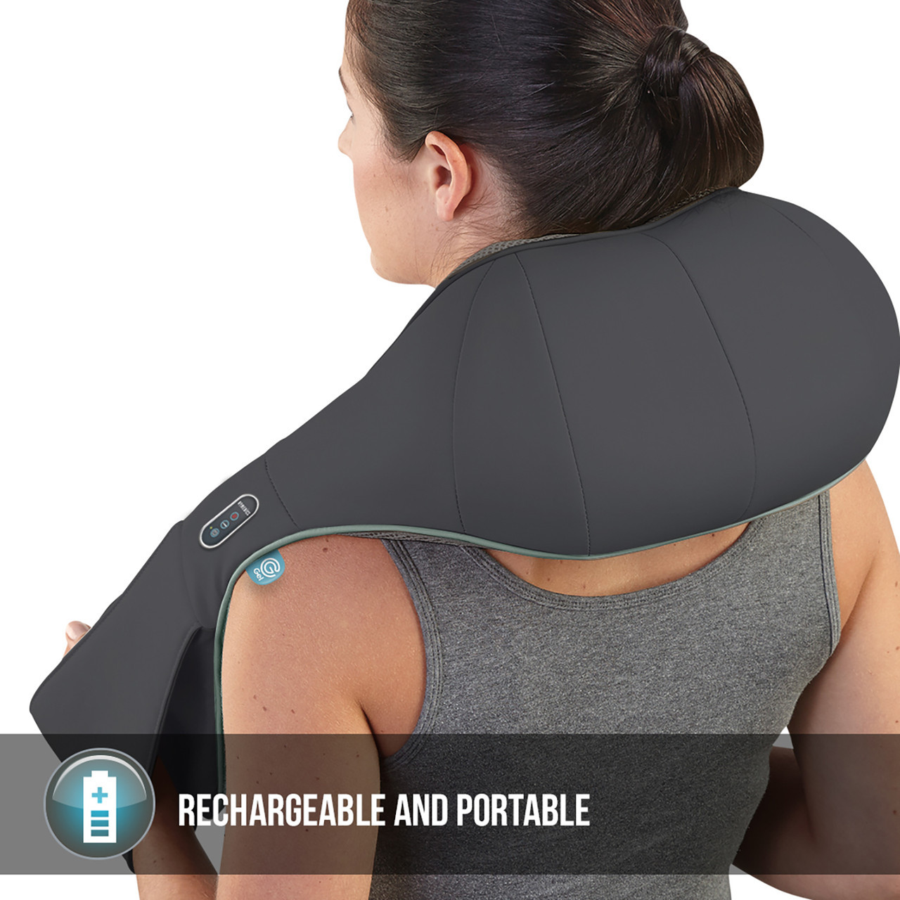 Neck & Shoulder Massager w/Heat – Banasuer