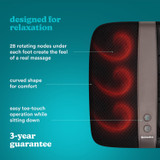 Shiatsu Deluxe Foot Massager with Heat