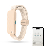 Cream | WakeBand™ Silent Alarm