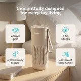 Soft Stone | WhisperPure Mini Air Purifier