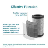WhisperPure Mini Air Purifier Replacement Filters X2