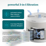 WhisperPure Home & Away Air Purifier Bundle - Beige
