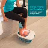 Homedics Luxury Foot Spa + Heater