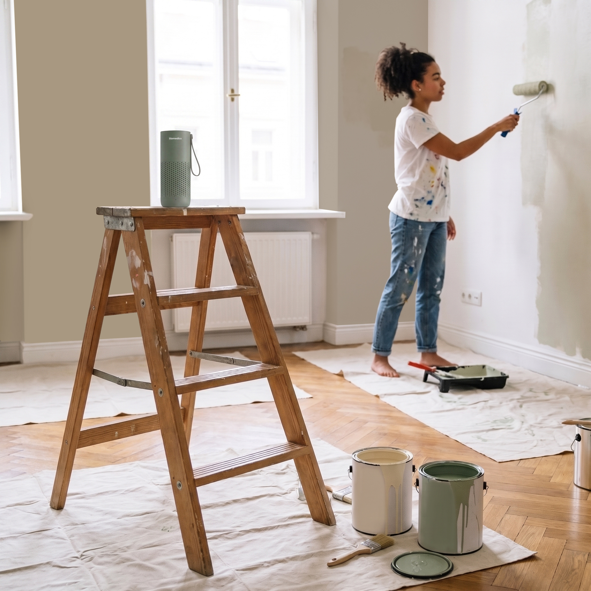Paint fumes