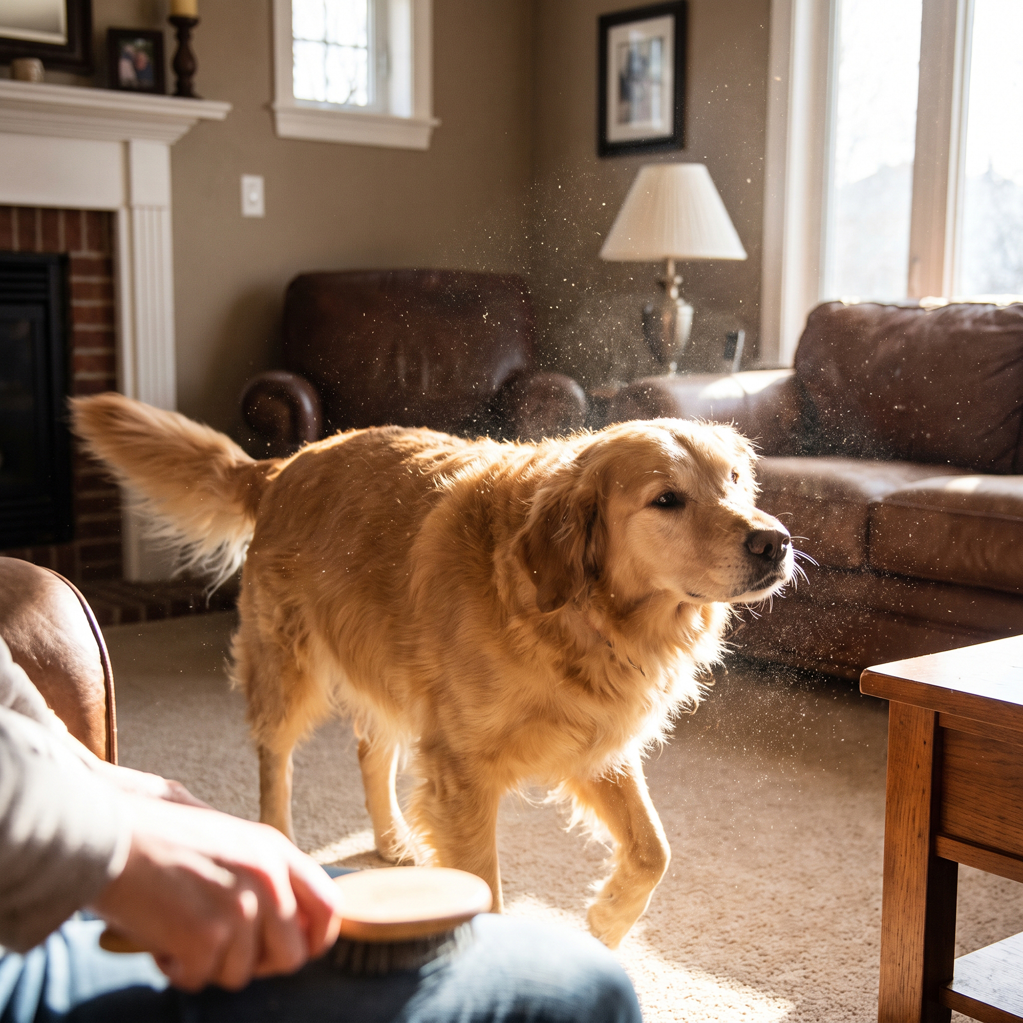 Pet dander