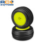 JConcepts Carvers - Green Compound - Pre-Mounted Yellow Wheels Fits JCO31012291