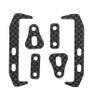 Associated RC10TC8 FT Carbon Fiber Battery Holder Set ASC32101
