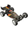 Leadfinger Racing Retro-mod body and wing (clear) for the Losi Mini-B LFRE3069
