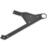 Corally Wheelie Bar Plate - Graphite - 1 Pc COR00180-308