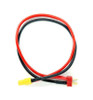 Racers Edge Charge Adapter: M T-plug style connector To M Xt60 - 300mm RCE1685