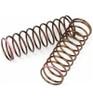 Tekno RC Shock Spring Set Rear 1.3x11.25 2.4lb/in 63mm Pnk TKR7243