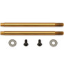 Associated 3x27.5 mm Shock Shafts (V2) TiN ASC91619