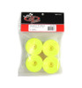 DE Racing Speedline ST Wheels for ASC T5M-T6.1 / Tekno ET410 / Yellow DER-SS4-AY