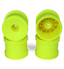 DE Racing Speedline ST Wheels for ASC T5M-T6.1 / Tekno ET410 / Yellow DER-SS4-AY