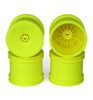 DE Racing Speedline ST Wheels for TLR 22T / YELLOW / 4 pieces DER-SS4-LY