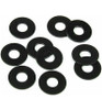 Tekno RC M3x8mm Washer Black 10 pieces TKR1221