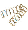 Tekno RC Blue Shock Spring Set Front 1.6x8 5.73lb/in 75mm TKR8769