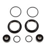 Associated 13mm Shock Collar and Seal Retainer Set black aluminum ASC91929