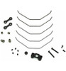 Tekno RC Sway Bar Kit (complete front 1.0 1.1 1.2 1.3 1.4mm EB410) TKR6623