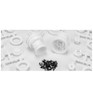 JConcepts Mini-Tribute Wheel with Hex Adaptor Covers Mock Bead Lock 4pc JCO3455W