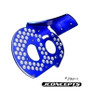 JConcepts RC10 Aluminum Rear Motor Plate Honeycomb Blue JCO2319-1