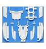 Tamiya DT-04 C Parts Cowlings TAM51756