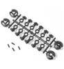 Tekno RC Shock Rod End and Spring Perch Set (w/ assorted length rod end TKR6140D