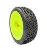 AKA Racing 1/8 Buggy Scribble SSLW Evo Wheel Prmnt Yellow 2 AKA14030QRY