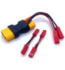 Reefs RC Xt90 Dual Jst Connector W/ 2 Male-Male Adaptors SEHREEFS122