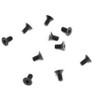 Tekno RC M3x6mm Flat Head Screws (black 10 pieces) TKR1321