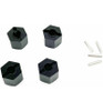 Racers Edge 12mm Wheel Hex Adapters with Pins 4 for Cen F250 RCE1960