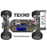 Tekno RC Battery Strap 1x center for standard 2s or shorty 4s packs all TKR9514