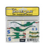 Pinecar Dry Transfer Decals Dragonfire PIN308